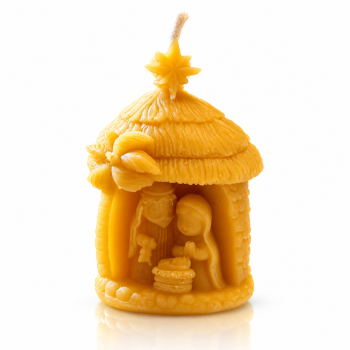 Bienenwachskerze „Weihnachtskrippe“