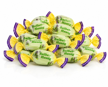 Gefüllte Honig-Salbei-Bonbons