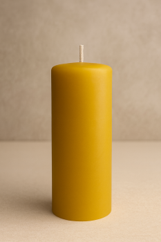 Große Bienenwachskerze – der Star unter den Stumpenkerzen