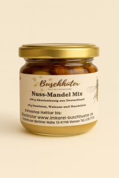 Nuss–Mandel–Mix in Akazienhonig