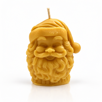 Bienenwachskerze Weihnachtsmann