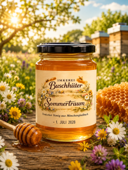 Sommertraum- Naturbelassener Honig aus Mönchengladbach