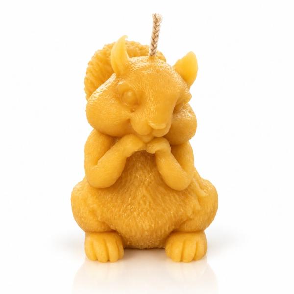 Bienenwachskerze „Eichhörnchen“