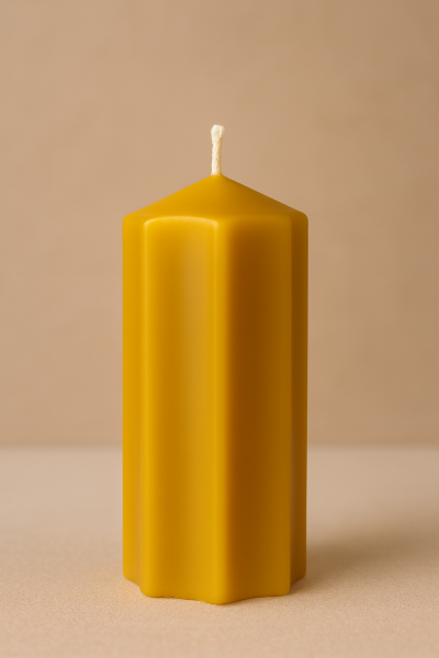 Sternkerzen aus echtem Bienenwachs