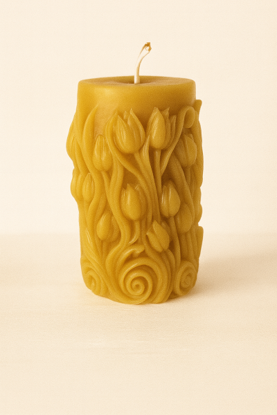 Bienenwachskerze , Tulpenkerze