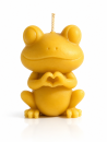Bienenwachskerze „Frosch mit Herz“